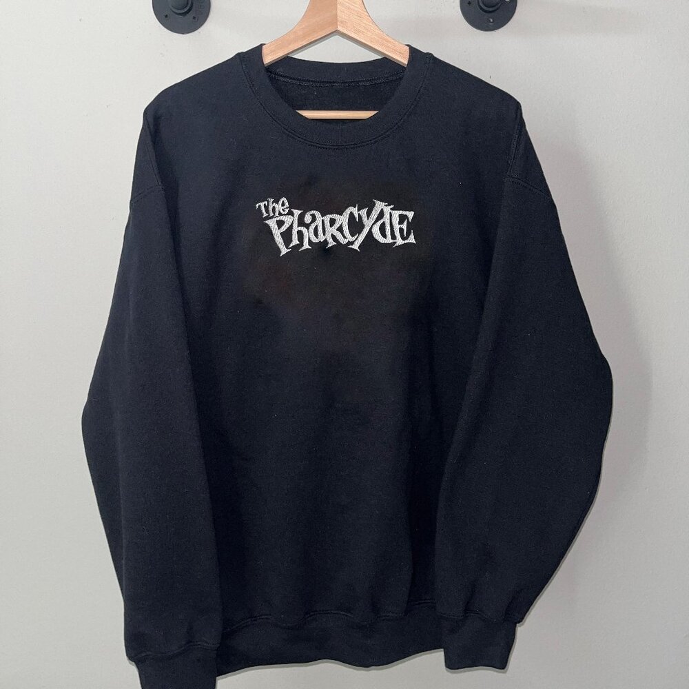 Black White The Pharcyde Hip Hop Rap Group Music Crewneck Sweatshirt